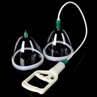 Breast Enlargement Pump for Womens Vacuum Cupping Body
