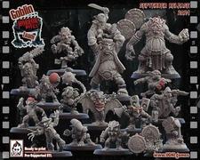 🎬Goblin Horror Team (Horror Movie Style). Fantasy Football by UGNI