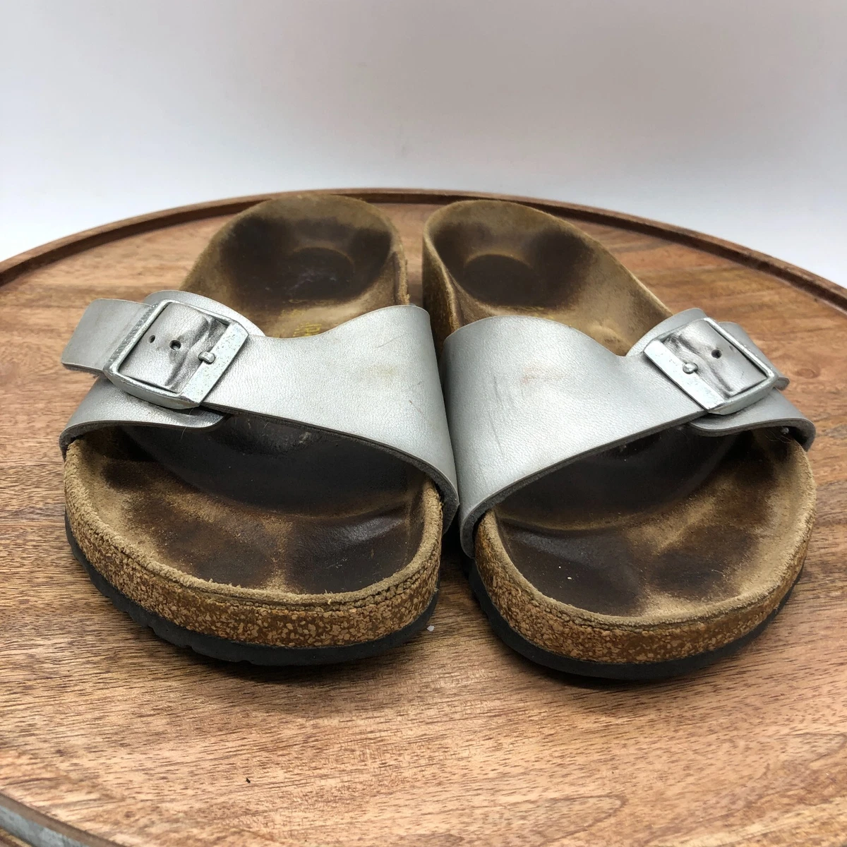 Birkenstock madrid silver birko-flor cheap
