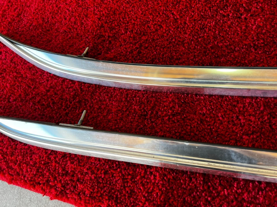 BMW 11-17 F25 X3 ЛЕВАЯ И ПРАВАЯ СТОРОНА КРЫШИ РЕЙКА МОЛДИНГ СЕРЕБРЯНЫЙ КОМПЛЕКТ OEM 64K - Изображение 3 из 4