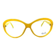Saphire Womens Eyeglasses Frames Yellow 4151 58-14-130 H6227