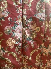 Vintage Ralph Lauren Danielle Marseilles Red Floral Full/Queen Comforter