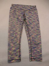 ZELLA Size M Womens Multicolor Stretch Pull On Athletic Cropped Leggings 442