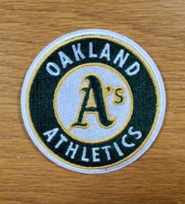 OAKLAND A's Baseball Official Team Logo Embroidered Iron On Patch - BRAND NEW