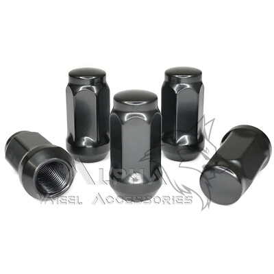 Wheel Accessories Parts 32 Pcs M14x1.5 Thread Open End Bulge Acorn 21mm 0.84 Long Lug