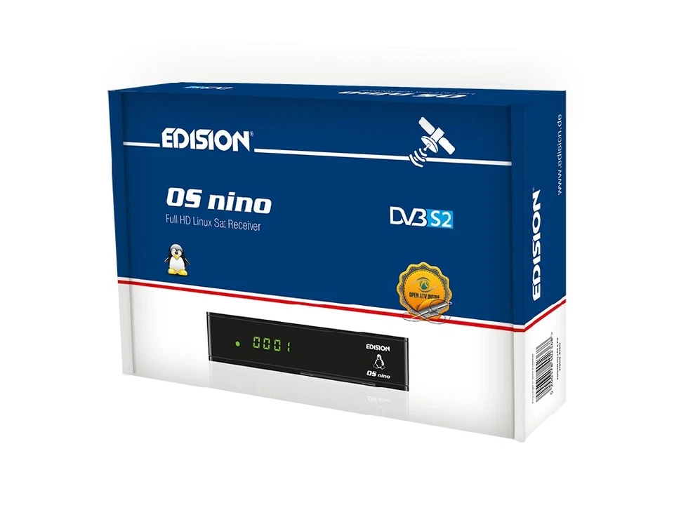 OS NINO+ DVB-S2 Linux E2 Satreceiver OSNino 1 x SAT (Nachfolger OSMini) - Bild 4 von 4