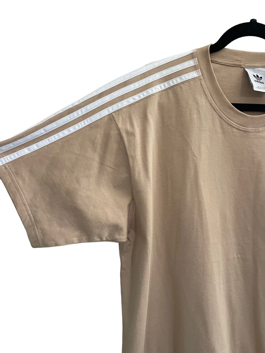 Adidas tan sale t shirt