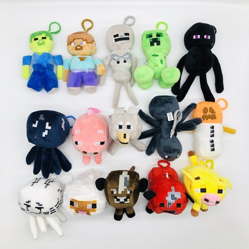 70 Styles Cartoon Minecraft Tier Plüsch Weiche Gefüllte Puppe Kinder Spielzeug# - Picture 6 of 96