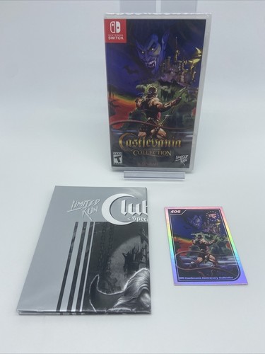 Castlevania: Anniversary Collection (Nintendo Switch) Sealed/Neu - mit Poster & Karte - Bild 1 von 19