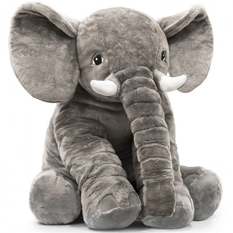 Homily Elephant Plush Toy 24In tall Stuffed Animal - NEW - FAST US SHIPPING