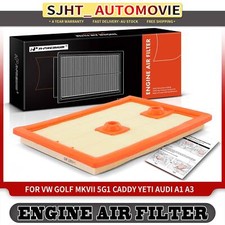1x Engine Air Filter for Audi A1 A3 Q2 Skoda Fabia Octavia Yeti VW Golf Tiguan