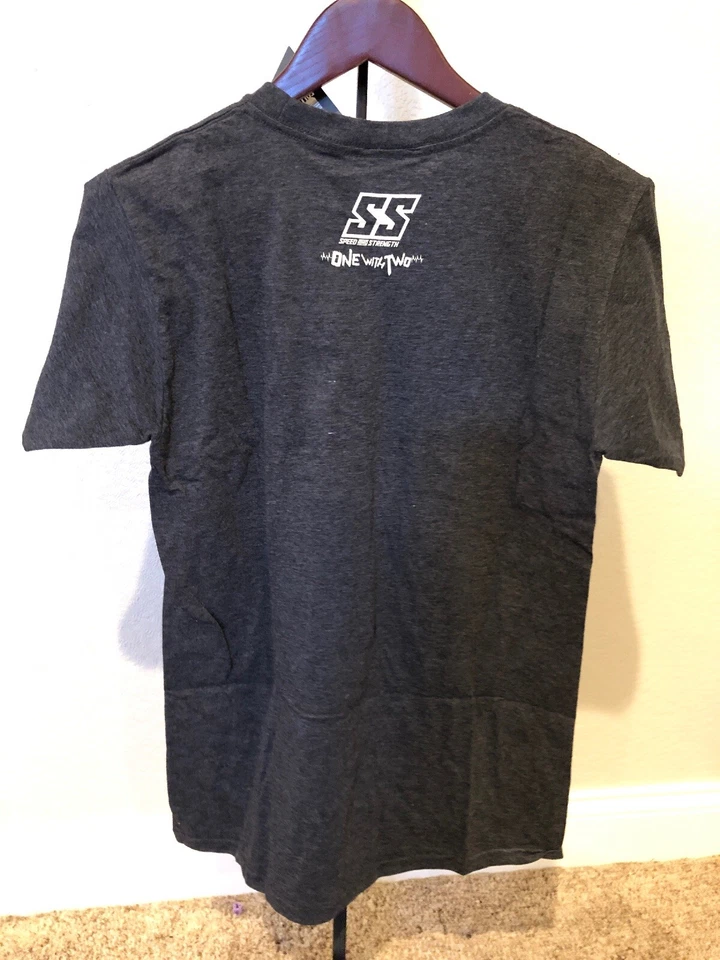 Speed And Strength Bikes Are In My Blood Tee T-Shirt Heather Charcoal Small - Image 2 of 4