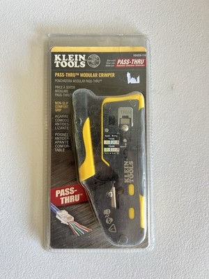 Klein Tools VDV226-110 Pass-Thru Modular Wire Crimper Tool