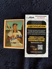 Al Kaline Autographed 1985 Topps Collectors Series Card #21 Vintage JSA COA