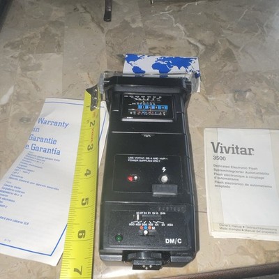 Vivitar 3500 Dedicated Electronic Flash Sytemintegrierrer Automatic blitz
