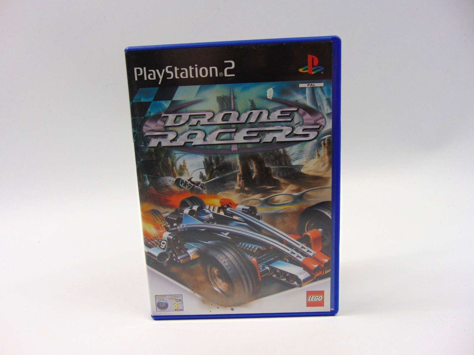 Lego Drome Racers (Sony PlayStation 2, 2002) with Manual
