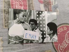 Diana Ross, Michael & The Jackson 5, The Hollywood Palace, Glossy B&W 4x6 Photo