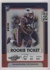 2021 Contenders Optic Rookie Ticket Red Prizm /175 Rhamondre Stevenson #88 1m1a