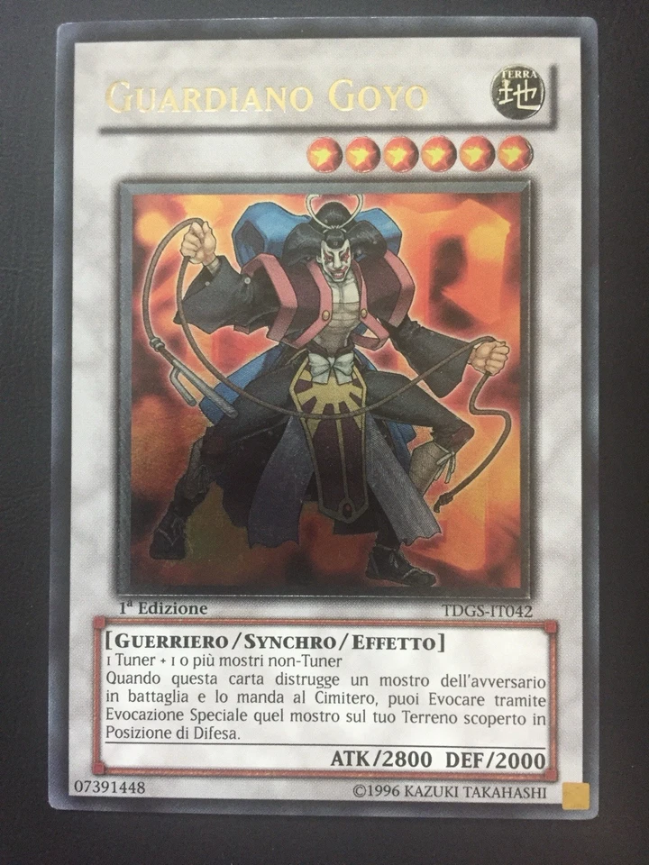 Goyo Guardian UTR Ultimate TDGS-IT042  1st Edition Italian NM Near Mint - Image 2 of 4