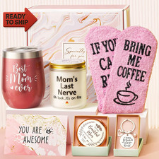 Best Mom Gifts Christmas Gifts for Mom from Daughter Son Kids, Birthday Gift Ba