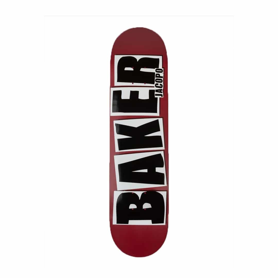 Фирменная доска Baker JC Skate Deck бордовая 8 13790₽