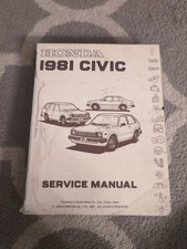 1981 Honda Civic Factory Service Repair Manual Oem Shop 1981 Honda Civic Factory Service Repair Manual Oem Shop
