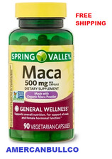 Spring Valley Maca Dietary Supplement - 500 mg - 90 count