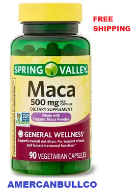 Spring Valley Maca Dietary Supplement - 500 mg - 90 count