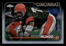 2024 Topps Chrome #28 Anthony Munoz Refractor Cincinnati Bengals