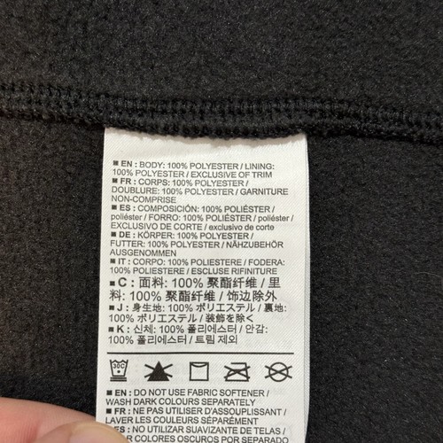 Arcteryx Covert Vest Men's Medium Gray Full Zip Fleece Sleeveless Jacket Logo - Picture 10 of 14