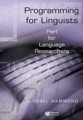 Programming for Linguists - 9780631234340