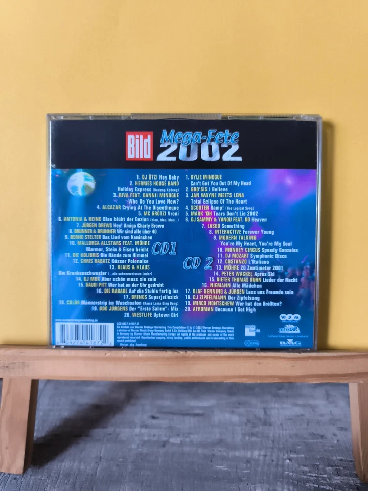Bild die Megafete 2002 / CD Gebraucht sehr gut - Bild 2 von 2