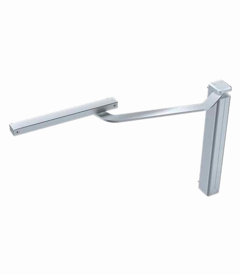 Ferme portail vertical argent EV1 gauche DC630G-L pour empêcher le portillon de rester ouvert