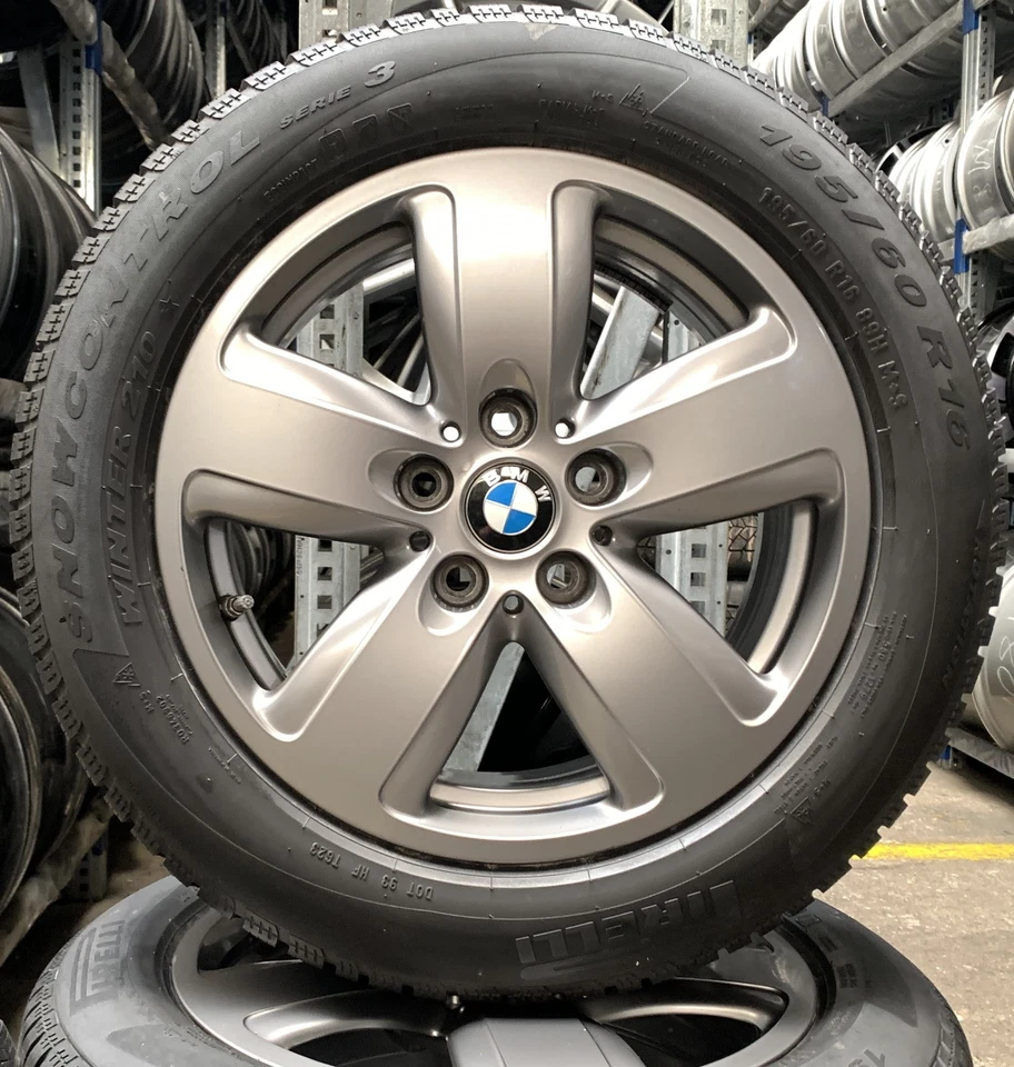 4 Orig BMW Winterräder Styling 517 195/60 R16 89H 1er F40 2er F44 6897609 3278 - Bild 2 von 3