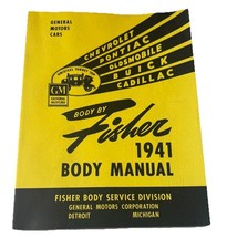 1941 - 1942 Fisher Body Service Manual General Motors