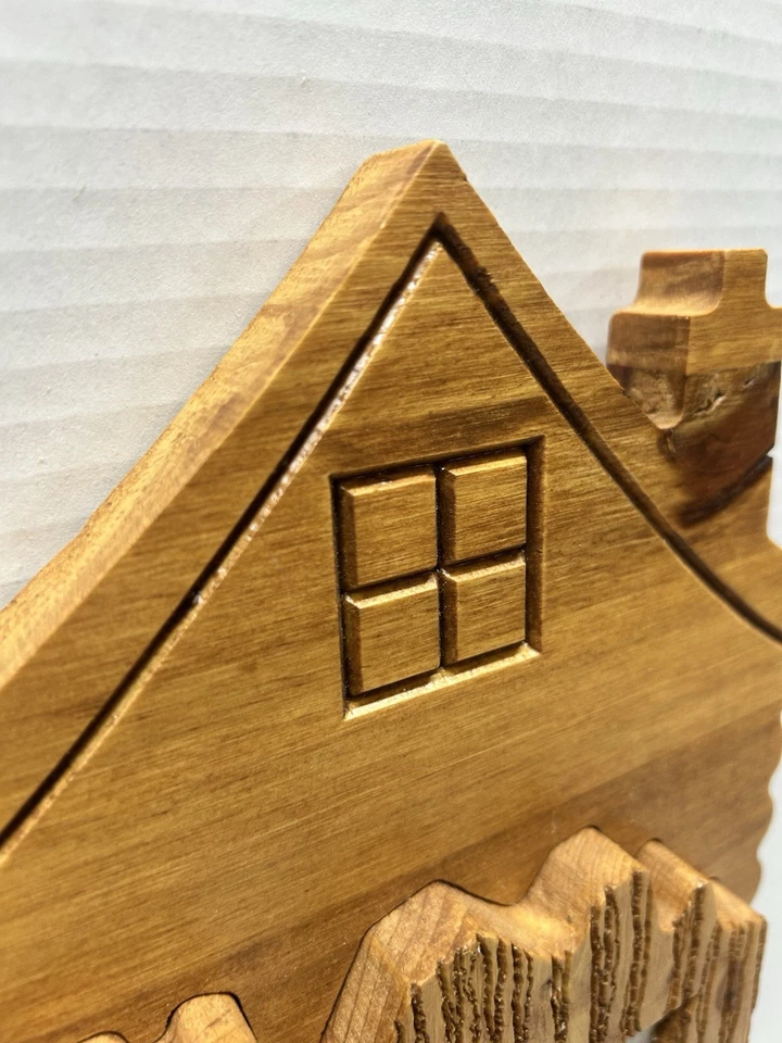 Welcome Sign Wooden Handmade Entryway Quality Rustic Solid Wood House or Cottage - Image 4 of 4