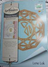 Spellbinders Cutting designr Dies S4-698 Kaleidoscope/Decagon NEW- hard to find