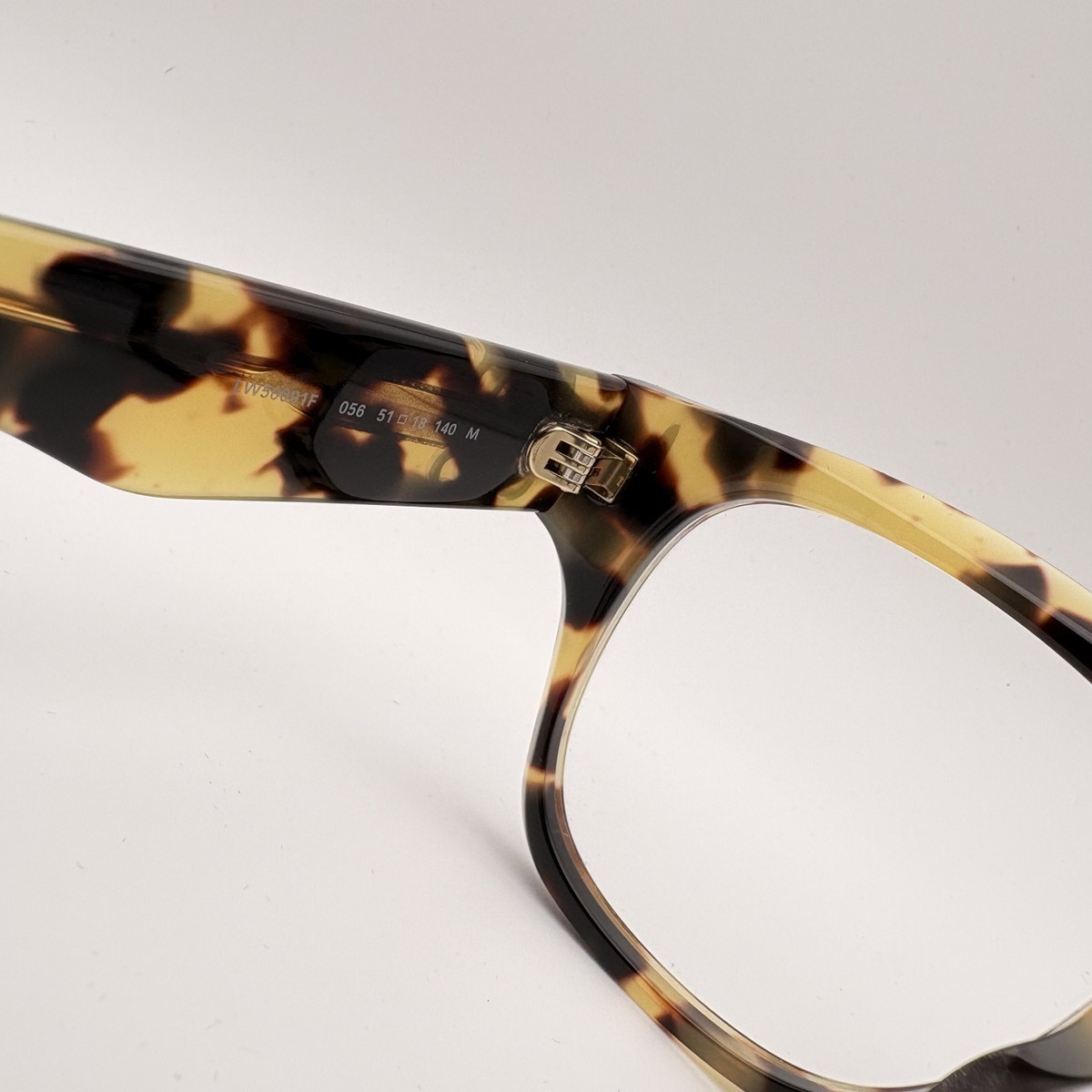 LOEWE ANAGRAM LW50091F 056 Brown Havana Square Eyeglasses  display picture 3
