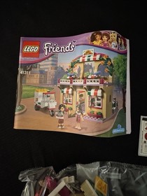 Lego Box Kit Emma Oliver Friends 41311 Heartlake Pizzeria New Sealed Retired