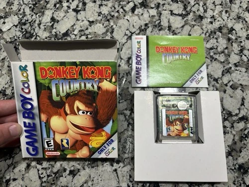 Donkey Kong Country Nintendo GameBoy Color Complete in Box CIB - Tested