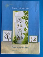 Kreuzstichvorlage UB Design " Ein Jahr in unserem Garten"