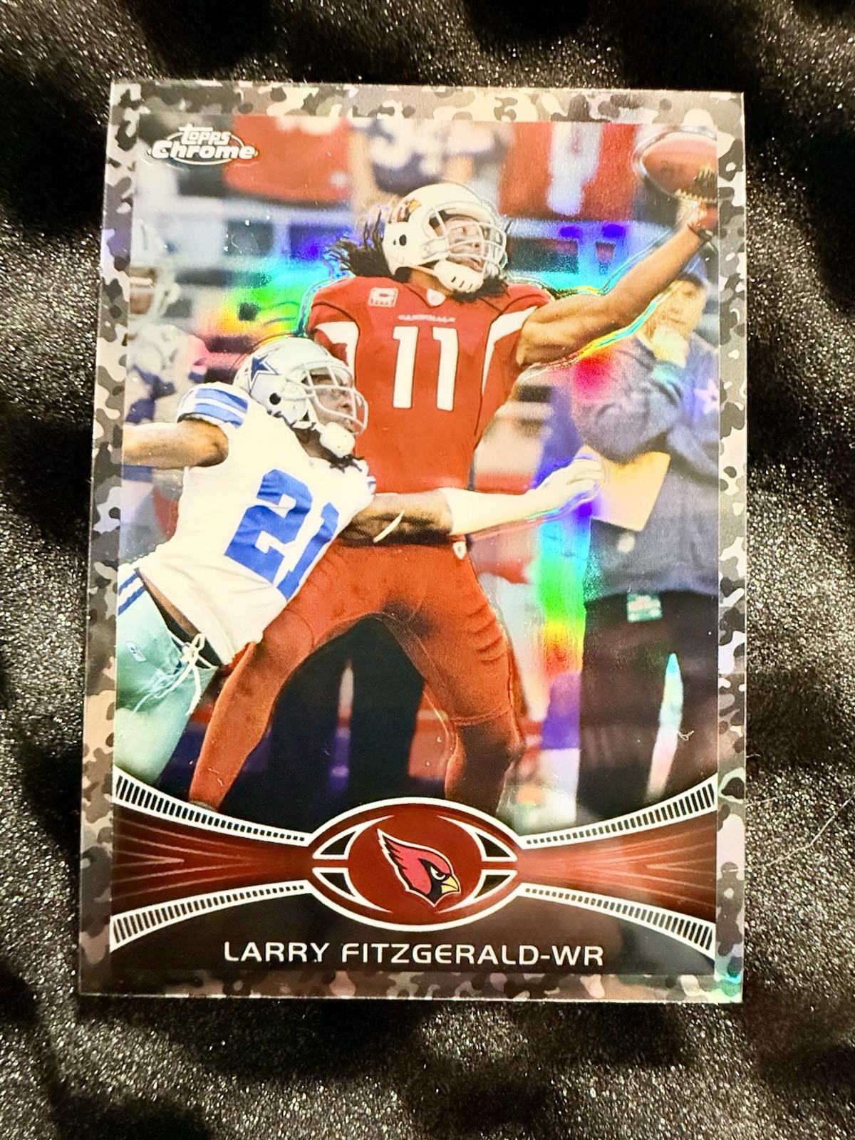 2012 Topps Chrome - Larry Fitzgerald #141 Refractor