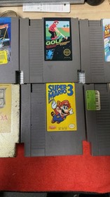 Nintendo NES Game Lot Zelda Gold Mario 2 3 Duck Hunt Golf Spy Hunter