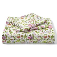 Floral Bed Sheets - Ultra Soft Queen Sheet Set - Brushed Microfiber Floral Sh...