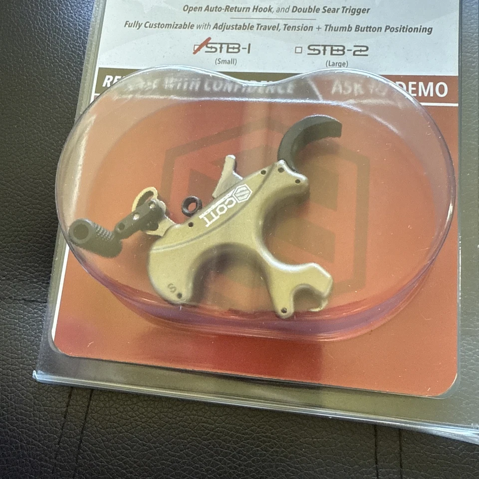 Scott Archery STB Release - Tan Green - STB-1 - Image 3 of 3