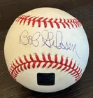 Autographed 2001 Topps Archives Reserve Official MLB Baseball Bob Gibson