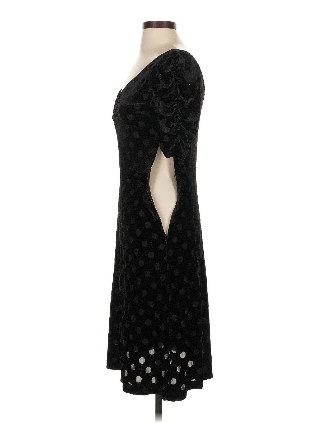 Mango Women Black Cocktail Dress 4 thumbnail 4