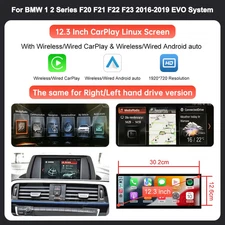 12.3'' Ultra-thin Linux Screen Car Multimedia Display Wireless CarPlay Android