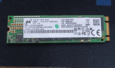 Micron 1100 MTFDDAV256TBN 256GB M.2 2280 SATA III SSD
