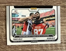 2022 Panini Instant #218 Travis Kelce/Jason Kelce Kansas City Chiefs/Philadelphi